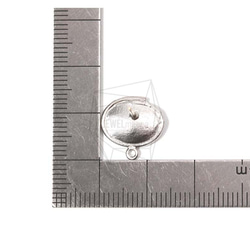 ERG-689-MR【2件】小橢圓形耳環，小橢圓形耳環 第5張的照片