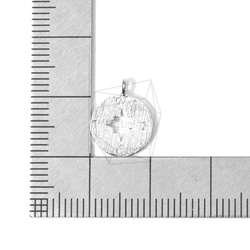 PDT-1440-R【2件】圓形指南針吊墜，圓形指南針吊墜 第5張的照片