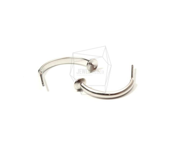 ERG-696-MR【2個入り】カーブミニバーピアス,Curved Mini Bar Post Earring 3枚目の画像