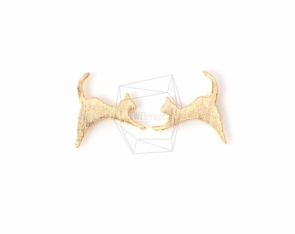 PDT-869-MG【40個入り】ジャンプキャットペンダント,Jumpring Cat Pendant