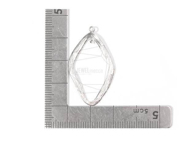 PDT-1488-MR【2個入り】ダイヤモンドペンダント,rhombus Pendant 5枚目の画像