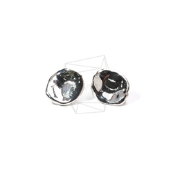 ERG-800-R [2個]圓杯耳環，圓杯耳釘 第1張的照片