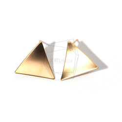 ERG-720-MG【2個入り】トライアングルピアス,Triangle Post Earring/20mm X 20mm 1枚目の画像