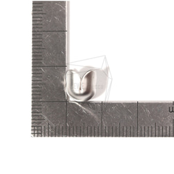 PDT-1566-MR【4個入り】チューリップペンダント,Tulip pendant/10mm X 10mm 5枚目の画像