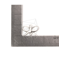 PDT-1567-MR【2件】織帶吊墜，Tiny Ribbon吊墜/ 14 mm X 10 mm 第5張的照片