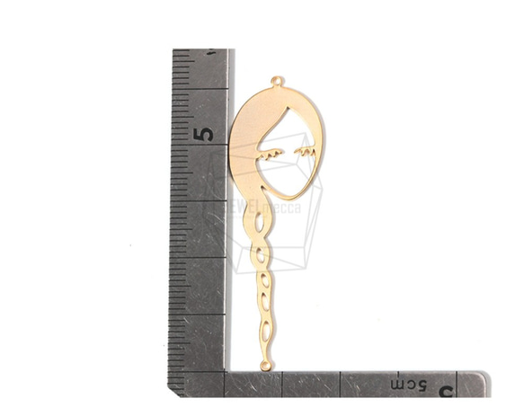 PDT-1579-MG【2件】女孩臉墜，女孩臉長辮子 第5張的照片