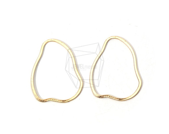 PDT-1592-MG【4個入り】ジオメトリックペンダント,Geometric Outline 