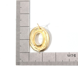 ERG-826-MG【2件】扭紋耳環，扭紋耳釘耳環 第5張的照片
