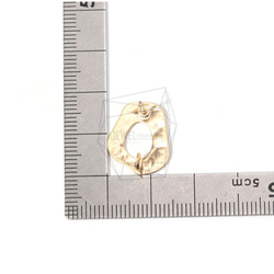 ERG-818-MG【2件】錘形圓形耳環，圓形耳錘 第5張的照片