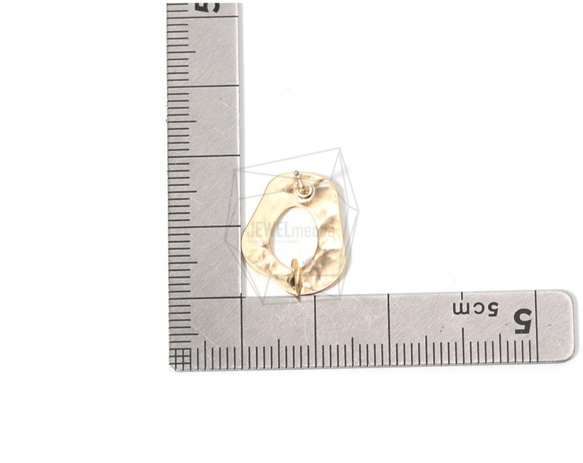 ERG-818-MG【2件】錘形圓形耳環，圓形耳錘 第5張的照片