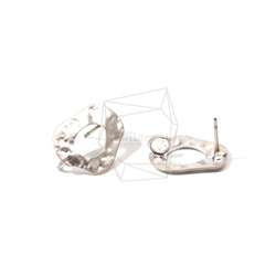 ERG  -  818  -  MR【2件】錘形圓形耳環，圓形耳錘 第2張的照片