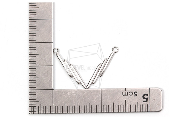 CNT-182-MR【2個入り】V-シェイプラインペンダント,V-Shape Line 5枚目の画像