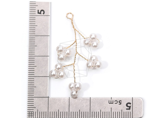 PEA-060-G [2片]樹枝珍珠，樹枝梨 第5張的照片