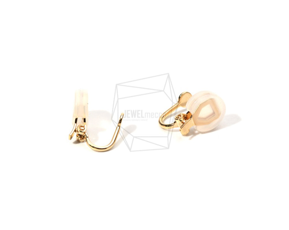 ERG-830-G【4個入り】クリップイヤリング,Non Pierced Clip on Earring 1枚目の画像