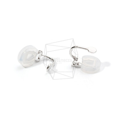 ERG-830-R【4件】夾式耳環，耳環無穿孔夾 第2張的照片