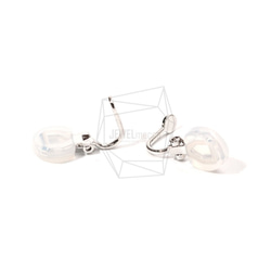 ERG-830-R【4個入り】クリップイヤリング,Non Pierced Clip on Earring 3枚目の画像