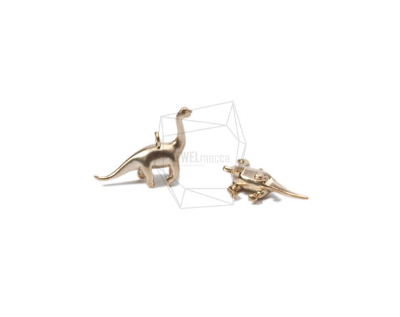 PDT-1626-MG【2個入り】ブラキオサウルスペンダン,Dinosaur Brachiosaurus Pendant 2枚目の画像