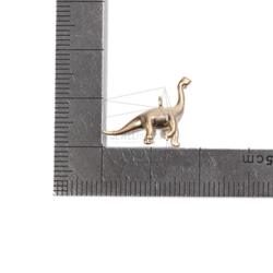PDT-1626-MG【2個入り】ブラキオサウルスペンダン,Dinosaur Brachiosaurus Pendant 5枚目の画像