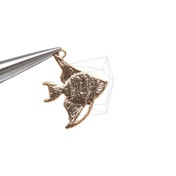 PDT-1660-MG【2個入り】トロピカルフィッシュペンダント,Tropical Fish Pendant 4枚目の画像