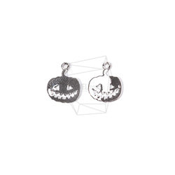 PDT-1704-R【2個入り】パンプキンペンダント,Pumpkin Pendant/10mm X 12mm 1枚目の画像