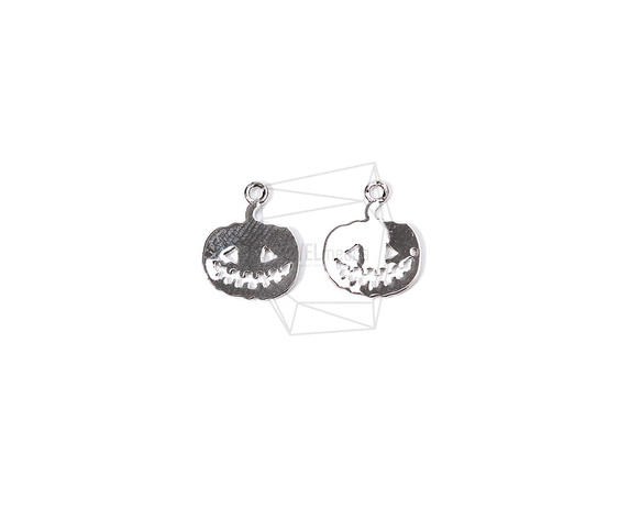 PDT-1704-R【2個入り】パンプキンペンダント,Pumpkin Pendant/10mm X 12mm 1枚目の画像