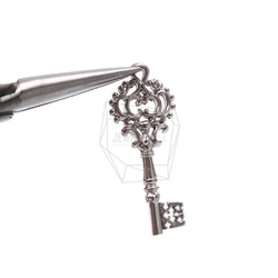 PDT-1712-MR【2個入り】クラウンキーペンダント,Crown Key Pendant 4枚目の画像