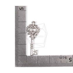 PDT-1712-MR【每包2件】皇冠鑰匙吊墜，皇冠鑰匙吊墜 第5張的照片