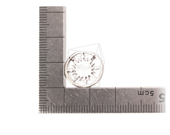 PDT-1510-MR【2件裝】指南針吊墜，指南針吊墜/ 15mm x 15mm 第5張的照片