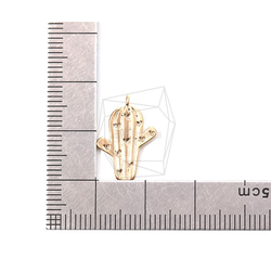 PDT-1905-MG【2件】仙人掌挂件,可愛仙人掌挂件/12mm X 18mm 第5張的照片