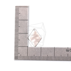 PDT-1911-MR [2個]菱形吊墜，錘形菱形吊墜 第5張的照片