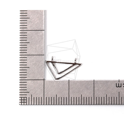 PDT-1916-R【2個入り】ダブルトライアングルペンダント,Double Triangle Pendant 5枚目の画像
