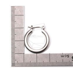 ERG-915-MR [2 件] 圓圈耳環 第5張的照片