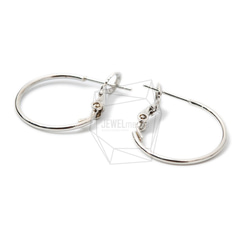 ERG-997-R [4件]質感圈形耳環耳釘 第2張的照片
