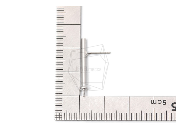 ERG-1018-MR [2件]棒狀耳環，棒狀耳環/ 3mm x 25mm 第5張的照片