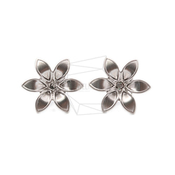 ERG-1026-MR【2個入り】デイジーフラワーピアス/Daisy Flower Post Earrings 1枚目の画像