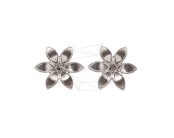 ERG-1026-MR【2個入り】デイジーフラワーピアス/Daisy Flower Post Earrings 1枚目の画像