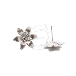 ERG-1026-MR【2個入り】デイジーフラワーピアス/Daisy Flower Post Earrings 2枚目の画像