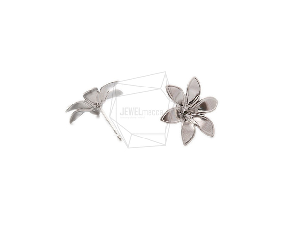 ERG-1026-MR【2個入り】デイジーフラワーピアス/Daisy Flower Post Earrings 3枚目の画像