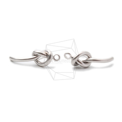 ERG-1027-MR【2個入り】インフィニティノットピアス/Infinity Knot Post Earrings 1枚目の画像