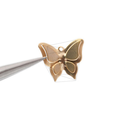 PDT-2031-MG【4個入り】3D バタフライペンダント,3D Butterfly Pendant 4枚目の画像