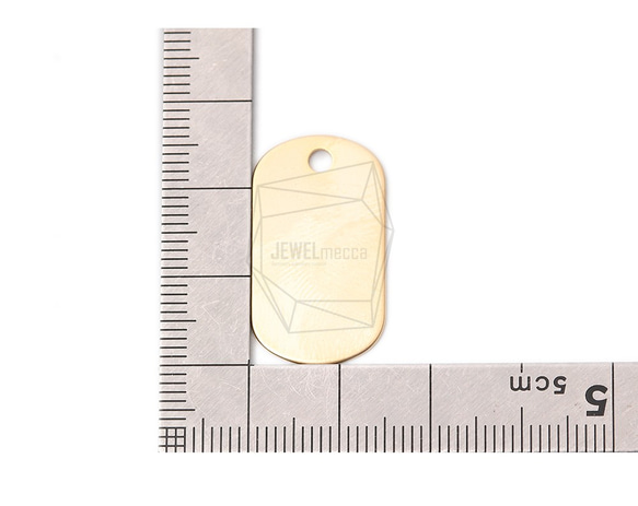 PDT-2040-MG【4個入り】プレーンネームタグペンダント,Plain Name Tags Pendant 5枚目の画像