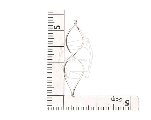 PDT-2050-MR [2 件] Twisted Pendant, Twisted Pendant / 13mm X 45mm 第5張的照片