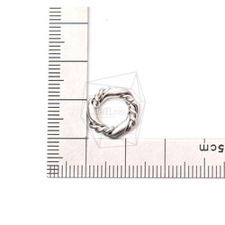 PDT-2051-MR【4個入り】サークルペンダント,Circle Wreath Pendant 5枚目の画像