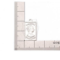 PDT-2075-MR [2個]硬幣吊墜，硬幣吊墜/ 12mm x 22mm 第5張的照片