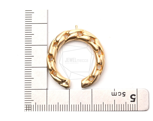 ERG-1056-MG【2枚裝】鍊式耳環 第5張的照片