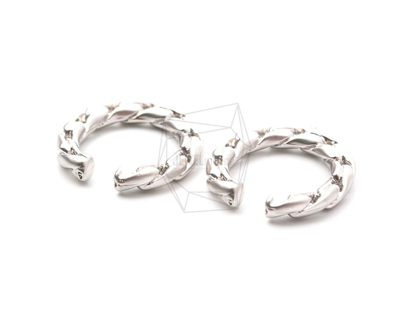 ERG-1056-MR【2個入り】チェーンイヤーカフ/Chain Earcuffs Earrings 2枚目の画像
