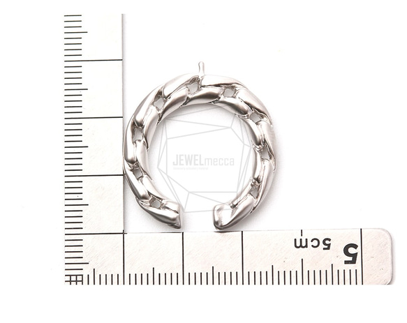 ERG-1056-MR【2個入り】チェーンイヤーカフ/Chain Earcuffs Earrings 5枚目の画像