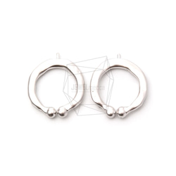 ERG-1057-MR【2個入り】ハンマーイヤーカフ/Hammered Earcuffs Earrings 1枚目の画像