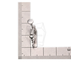 ERG-1068-MR [2個]條形耳環/無孔螺釘 第5張的照片