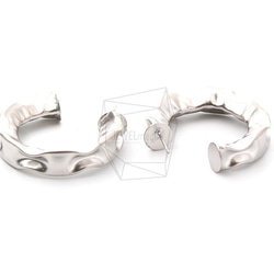 ERG-1102-MR [2件]扭紋圓形耳環，腰帶圓形耳釘 第2張的照片
